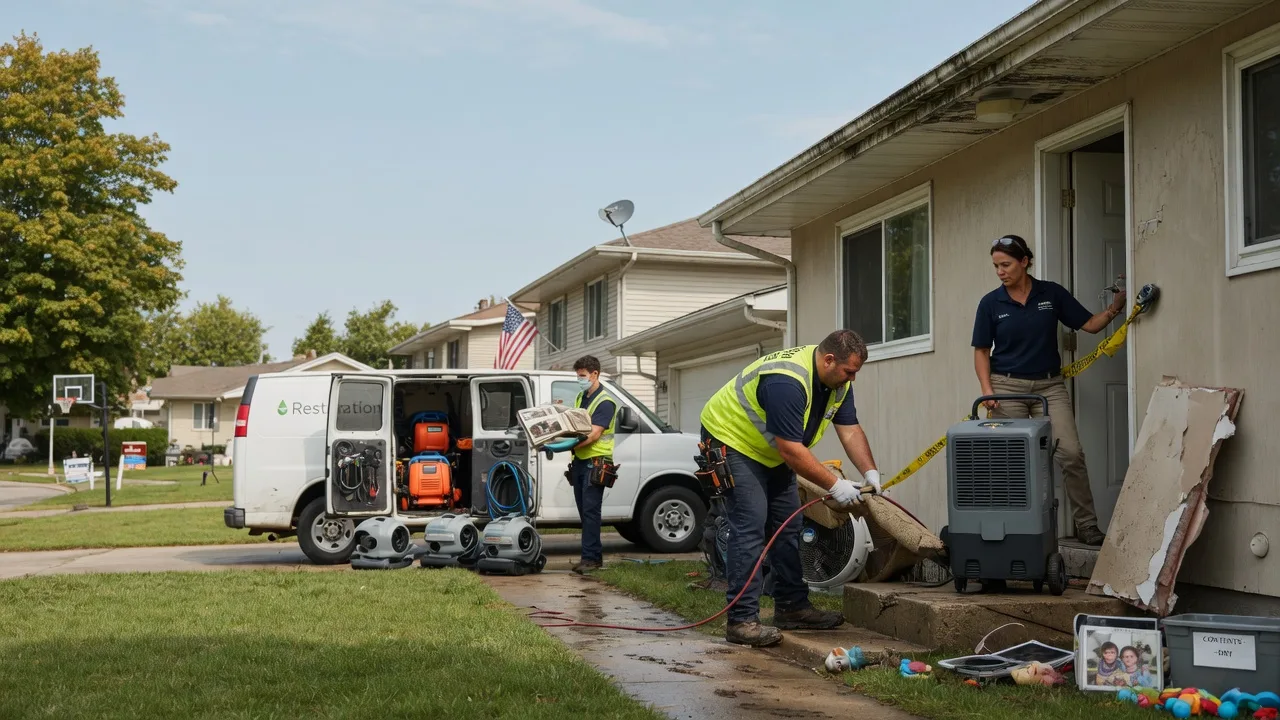 Water Damage Restoration in Benton Ridge, OH near me